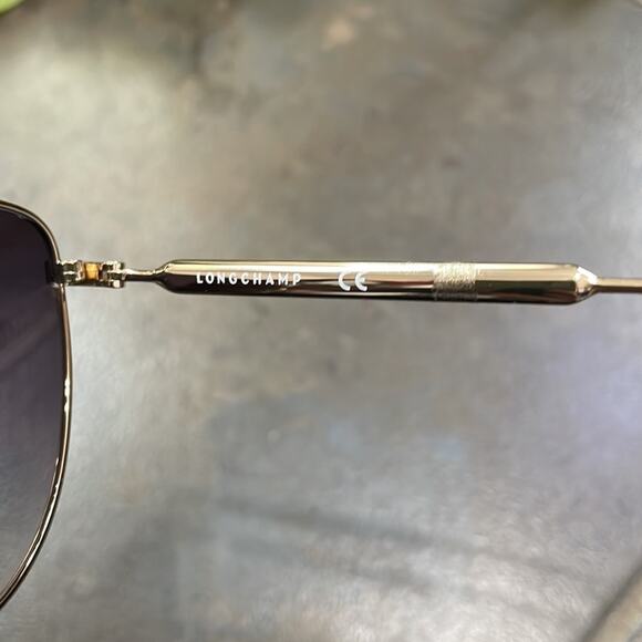 Longchamp Aviator Bar Sunglasses New - Picture 6 of 8
